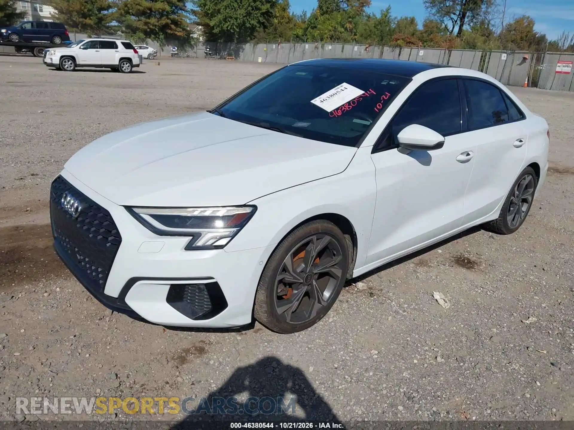 2 Photograph of a damaged car WAUGUDGY5PA144330 AUDI A3 2023