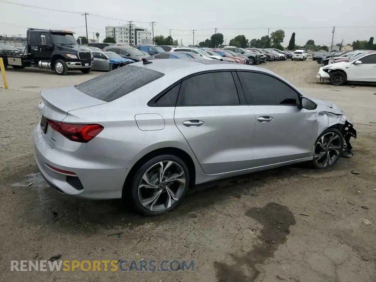 3 Фотография поврежденного автомобиля WAUGUDGY7PA143132 AUDI A3 2023