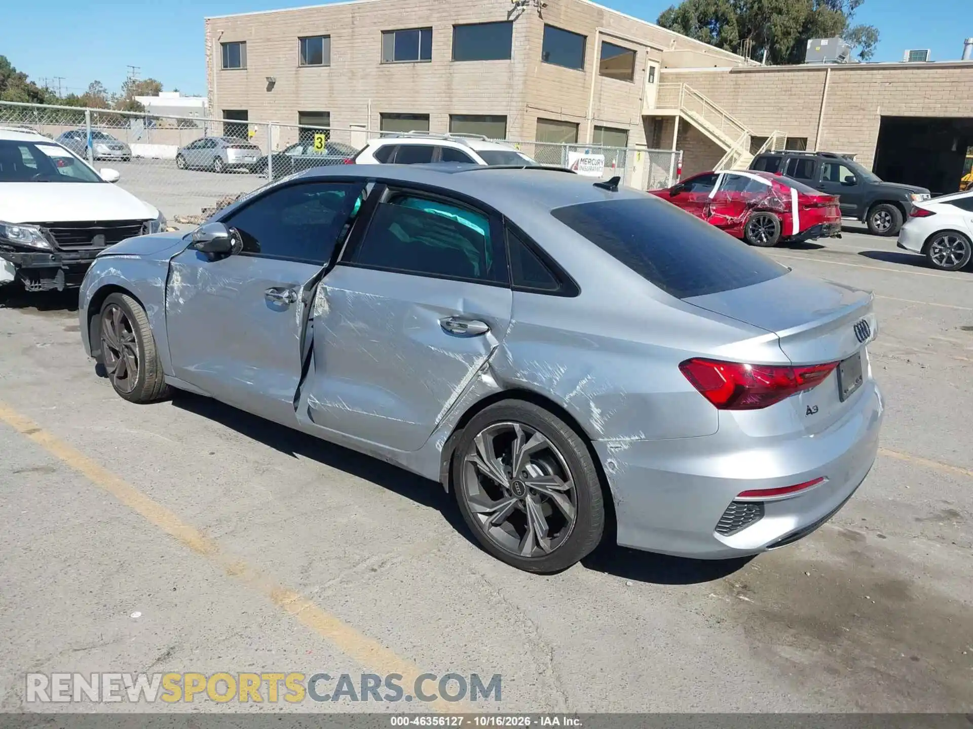 3 Photograph of a damaged car WAUHUDGY0PA011835 AUDI A3 2023