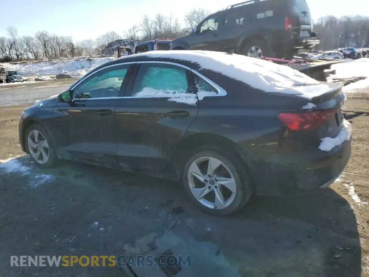 2 Photograph of a damaged car WAUHUDGY1PA068299 AUDI A3 2023