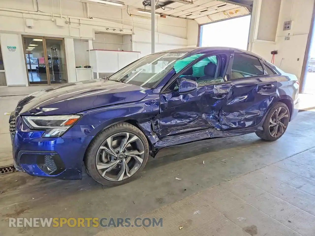 1 Photograph of a damaged car WAUHUDGY1PA072787 AUDI A3 2023