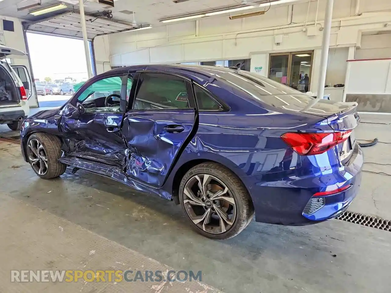 2 Photograph of a damaged car WAUHUDGY1PA072787 AUDI A3 2023