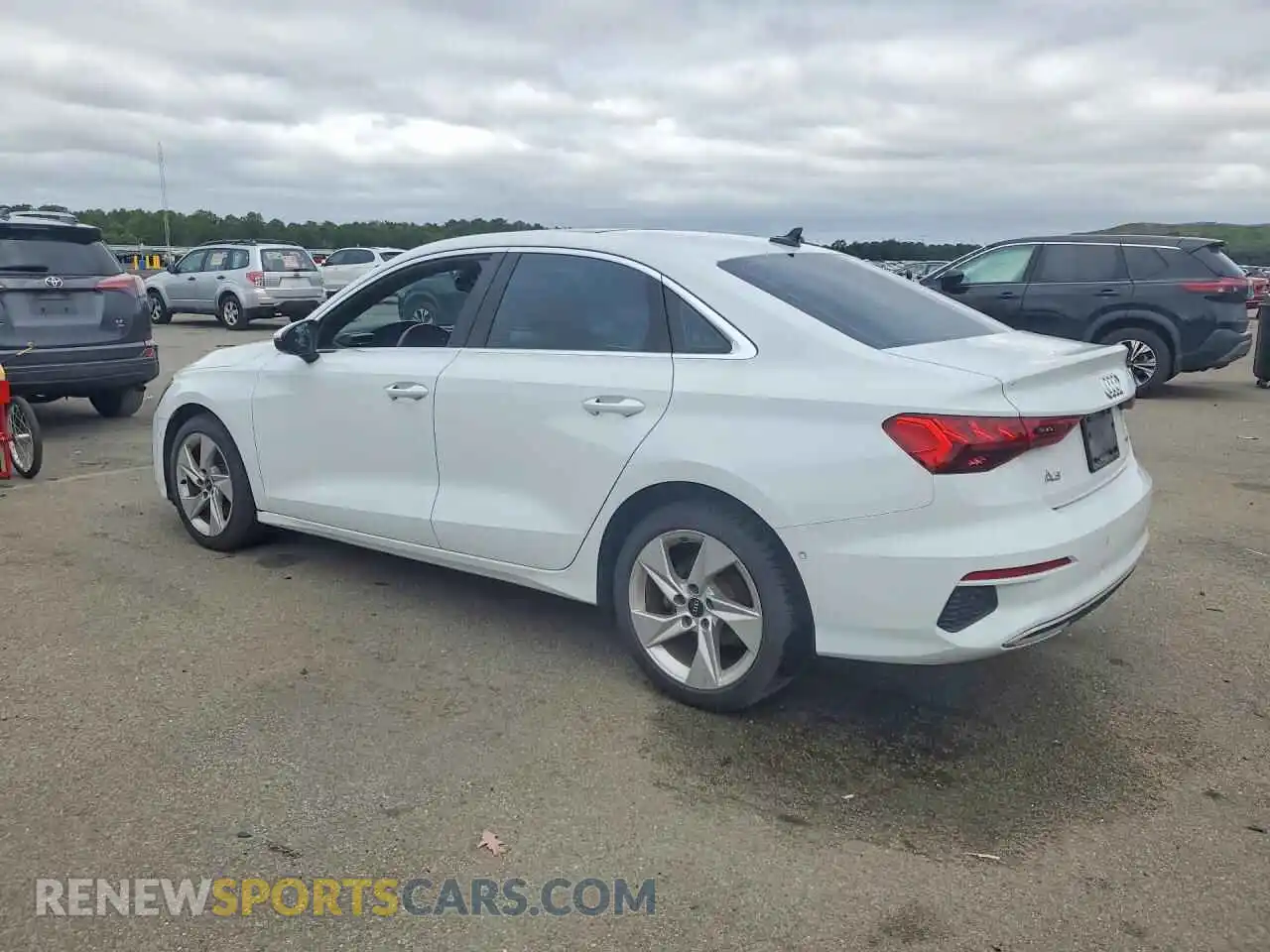 2 Photograph of a damaged car WAUHUDGY1PA134804 AUDI A3 2023