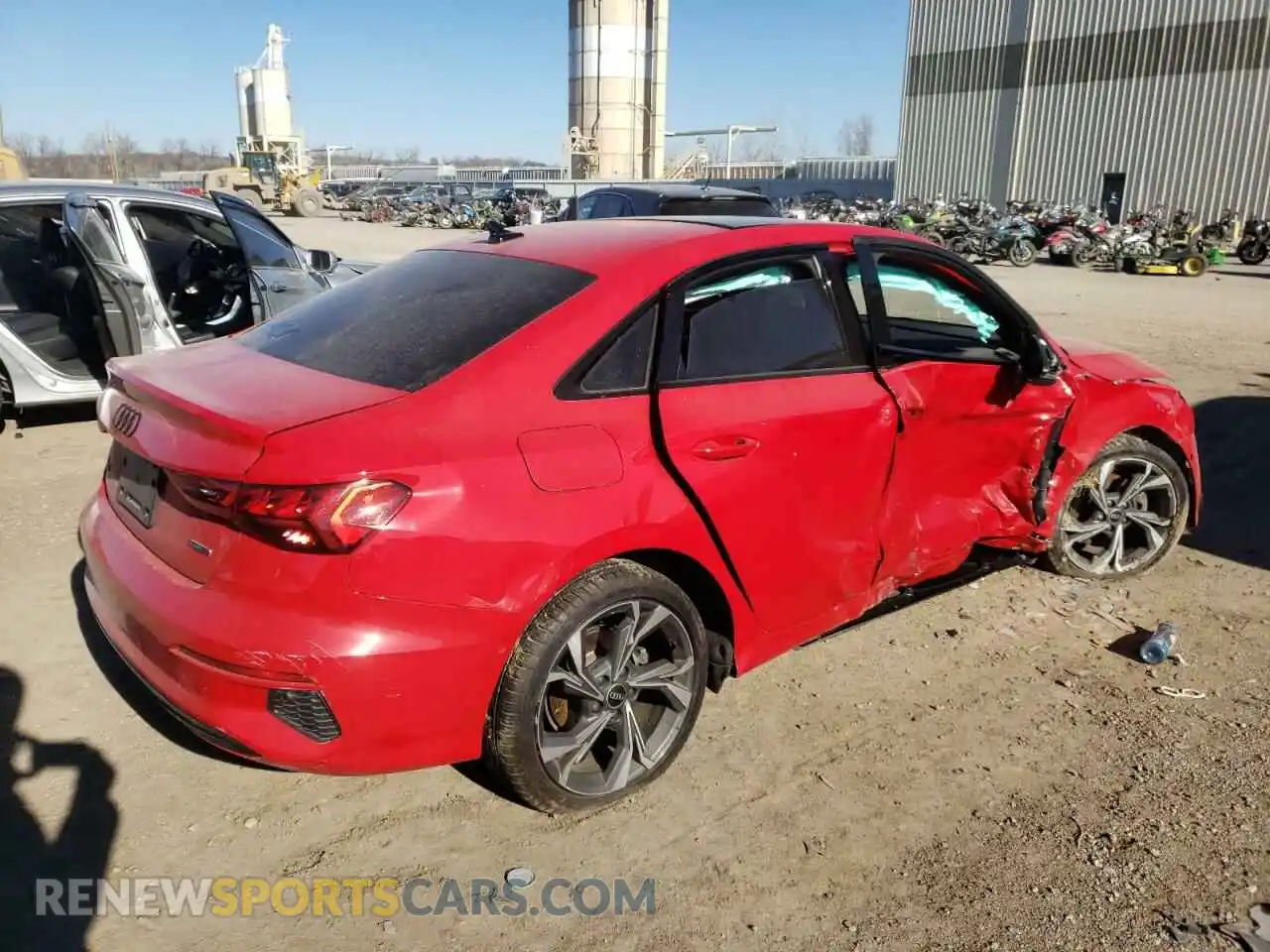3 Photograph of a damaged car WAUHUDGY2PA054976 AUDI A3 2023