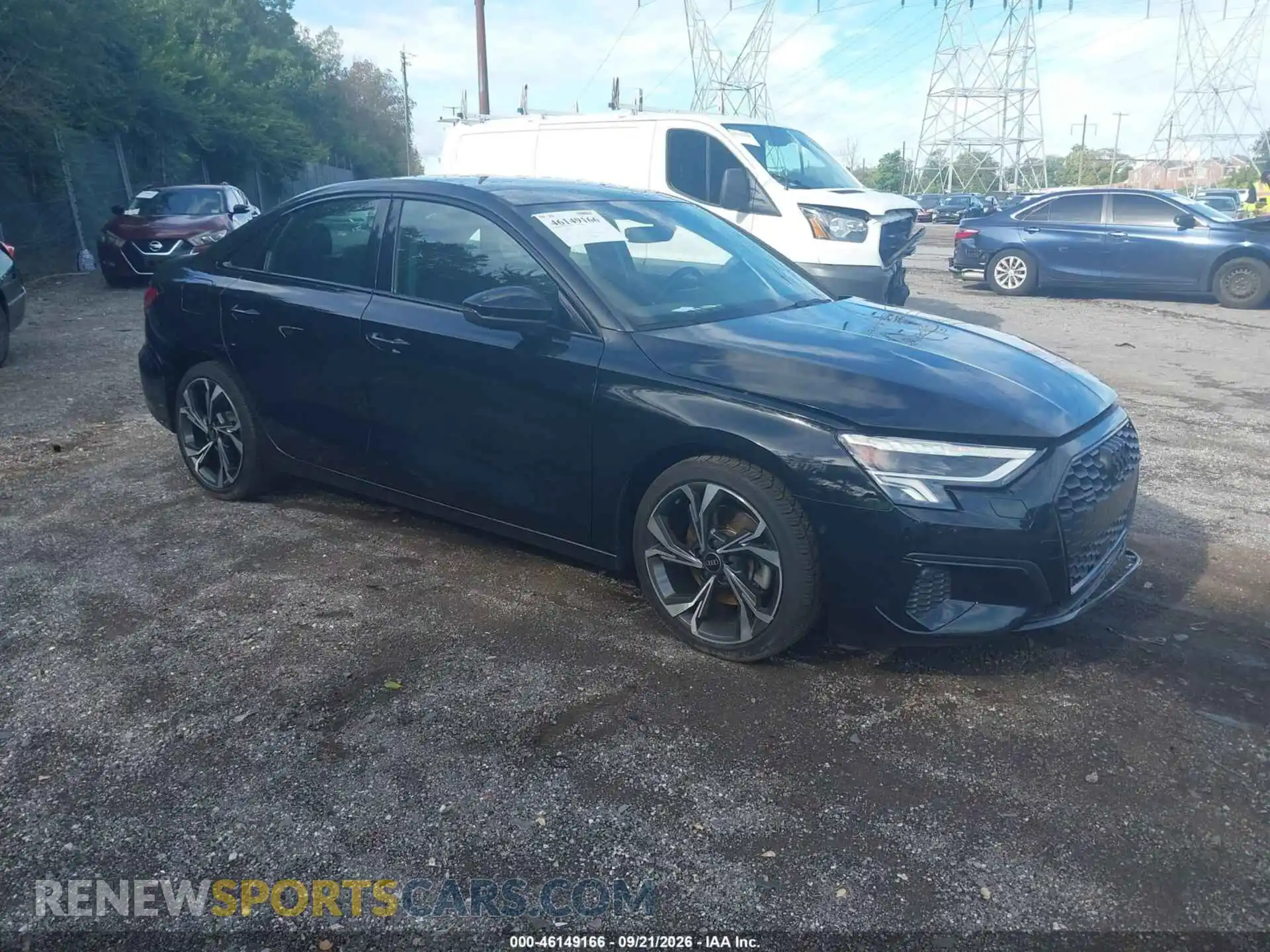 1 Photograph of a damaged car WAUHUDGY3PA015765 AUDI A3 2023