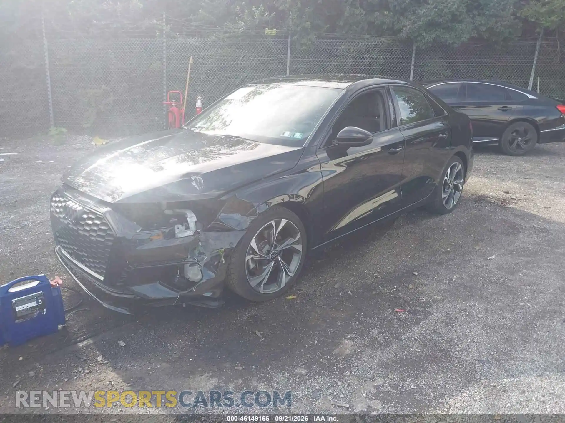 2 Photograph of a damaged car WAUHUDGY3PA015765 AUDI A3 2023