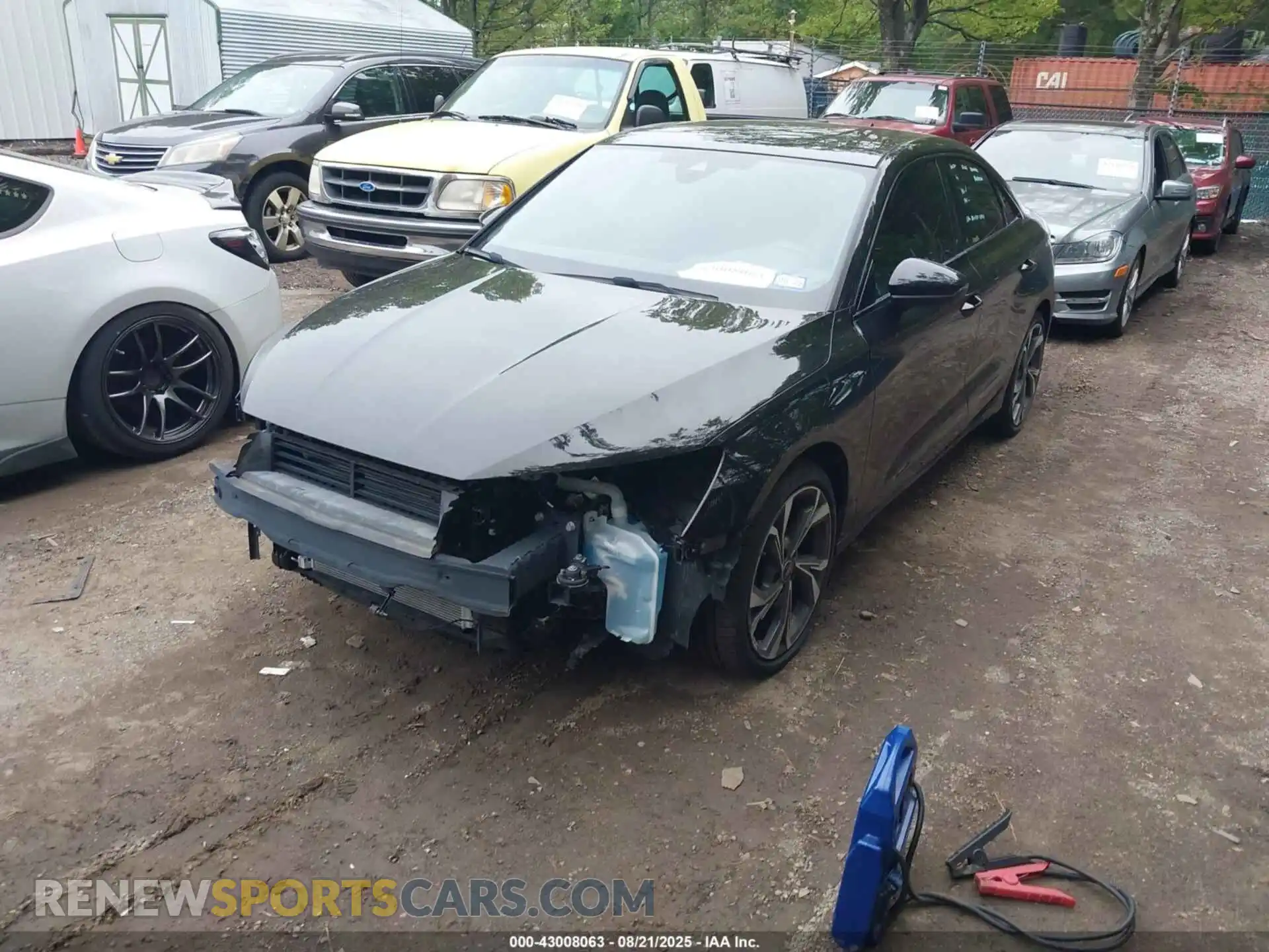 2 Photograph of a damaged car WAUHUDGY3PA120306 AUDI A3 2023
