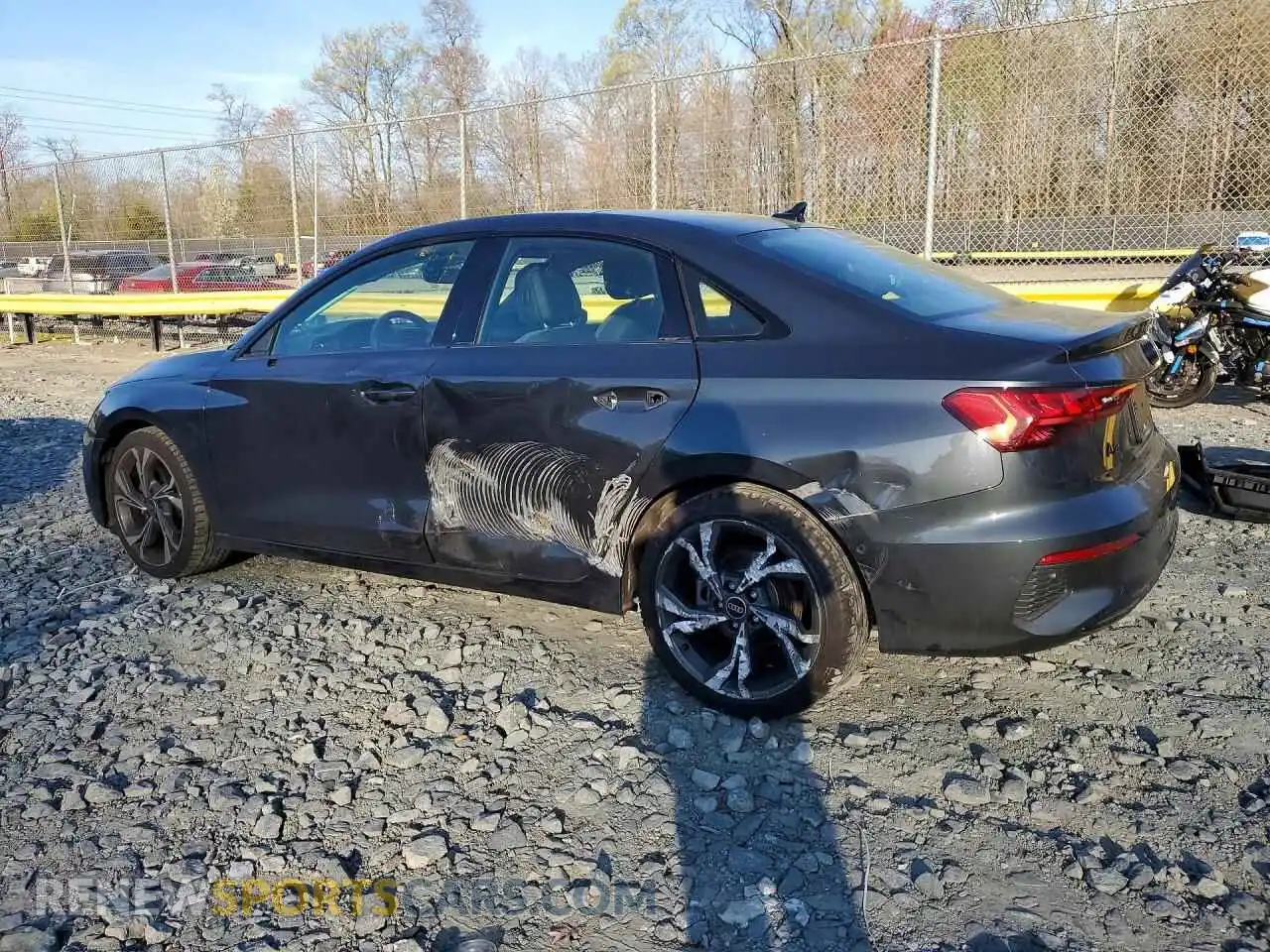 2 Photograph of a damaged car WAUHUDGY6PA061526 AUDI A3 2023