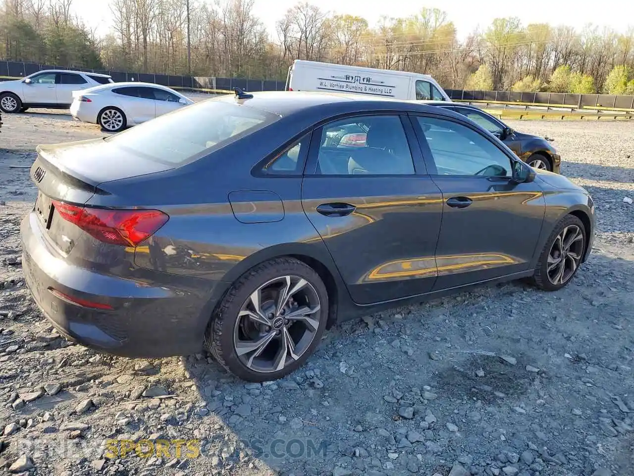3 Photograph of a damaged car WAUHUDGY6PA061526 AUDI A3 2023