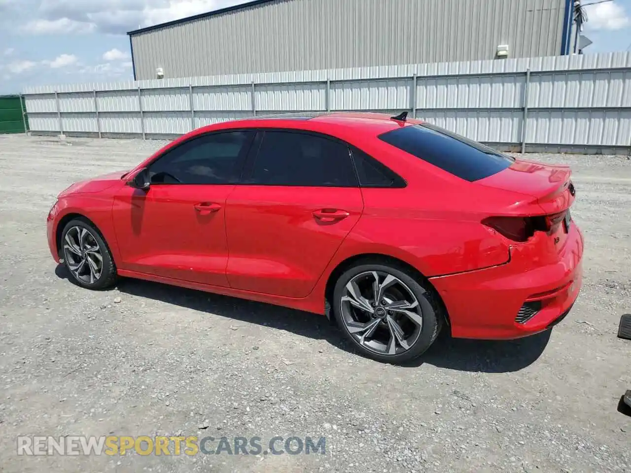 2 Photograph of a damaged car WAUHUDGY6PA061820 AUDI A3 2023