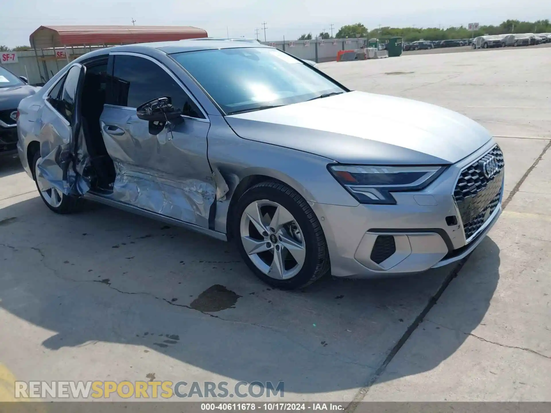 1 fotografías del automóvil dañado WAUHUDGY8PA080207 AUDI A3 2023