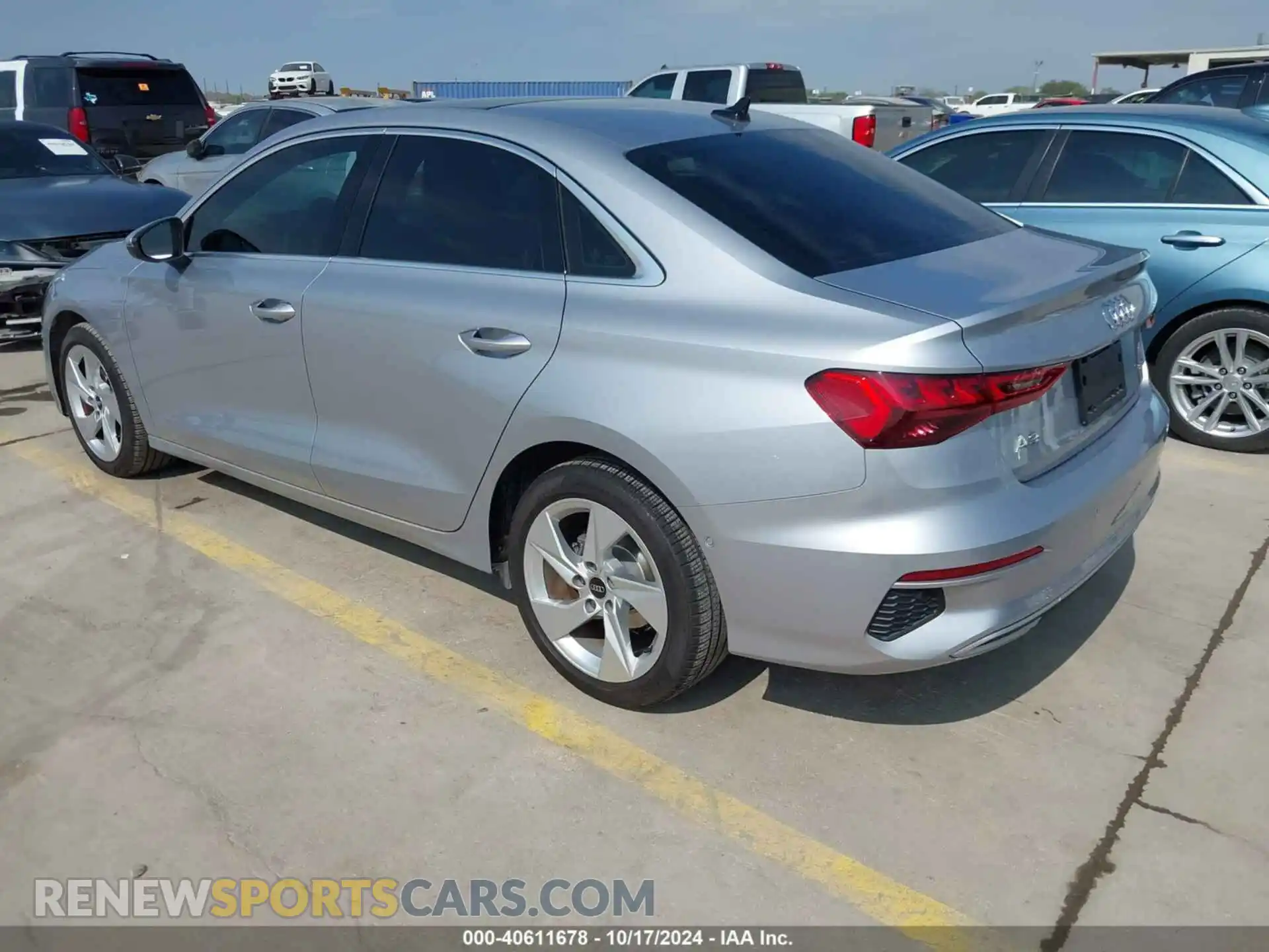 3 fotografías del automóvil dañado WAUHUDGY8PA080207 AUDI A3 2023