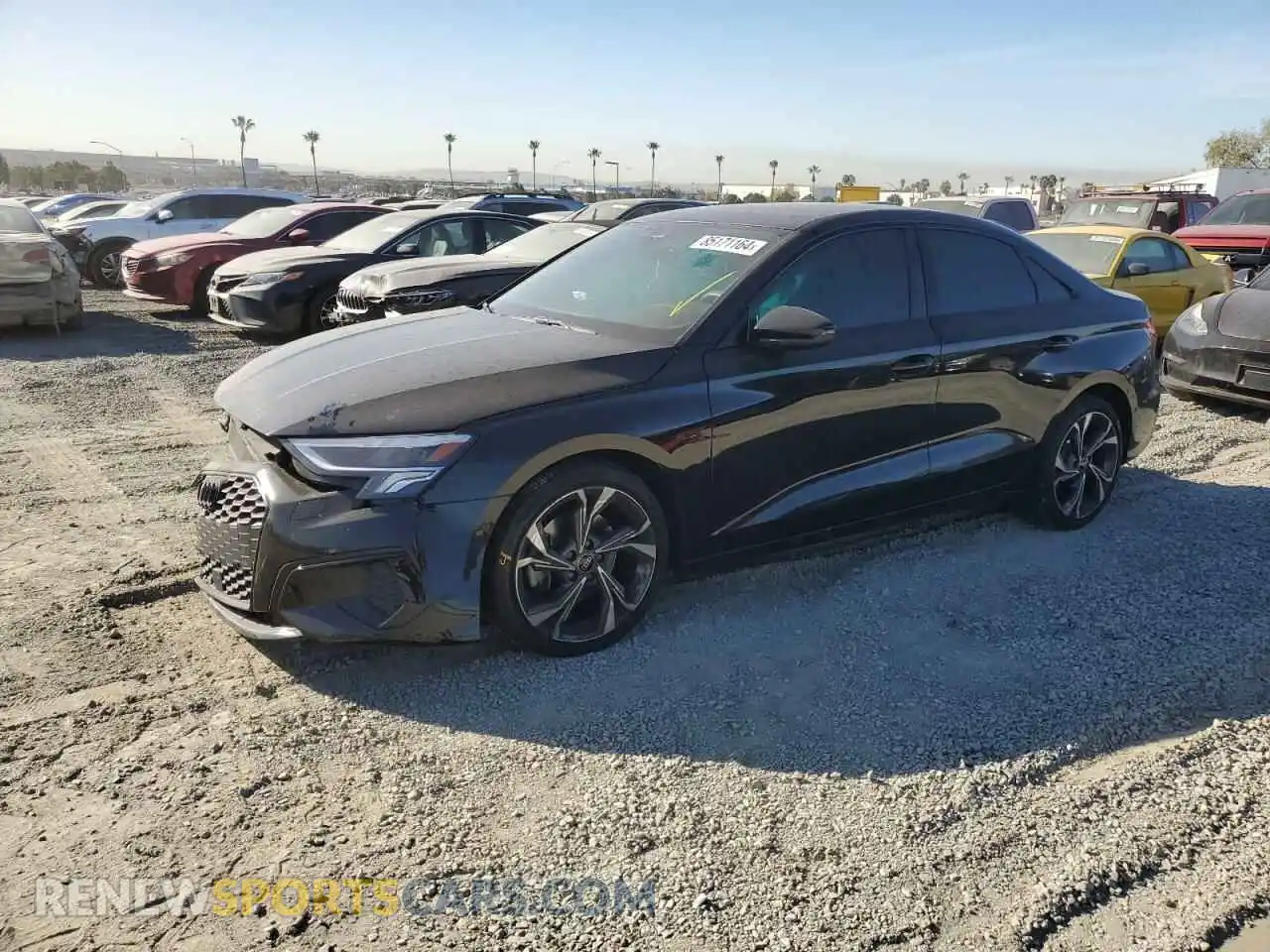 1 Photograph of a damaged car WAUHUDGY9PA022476 AUDI A3 2023