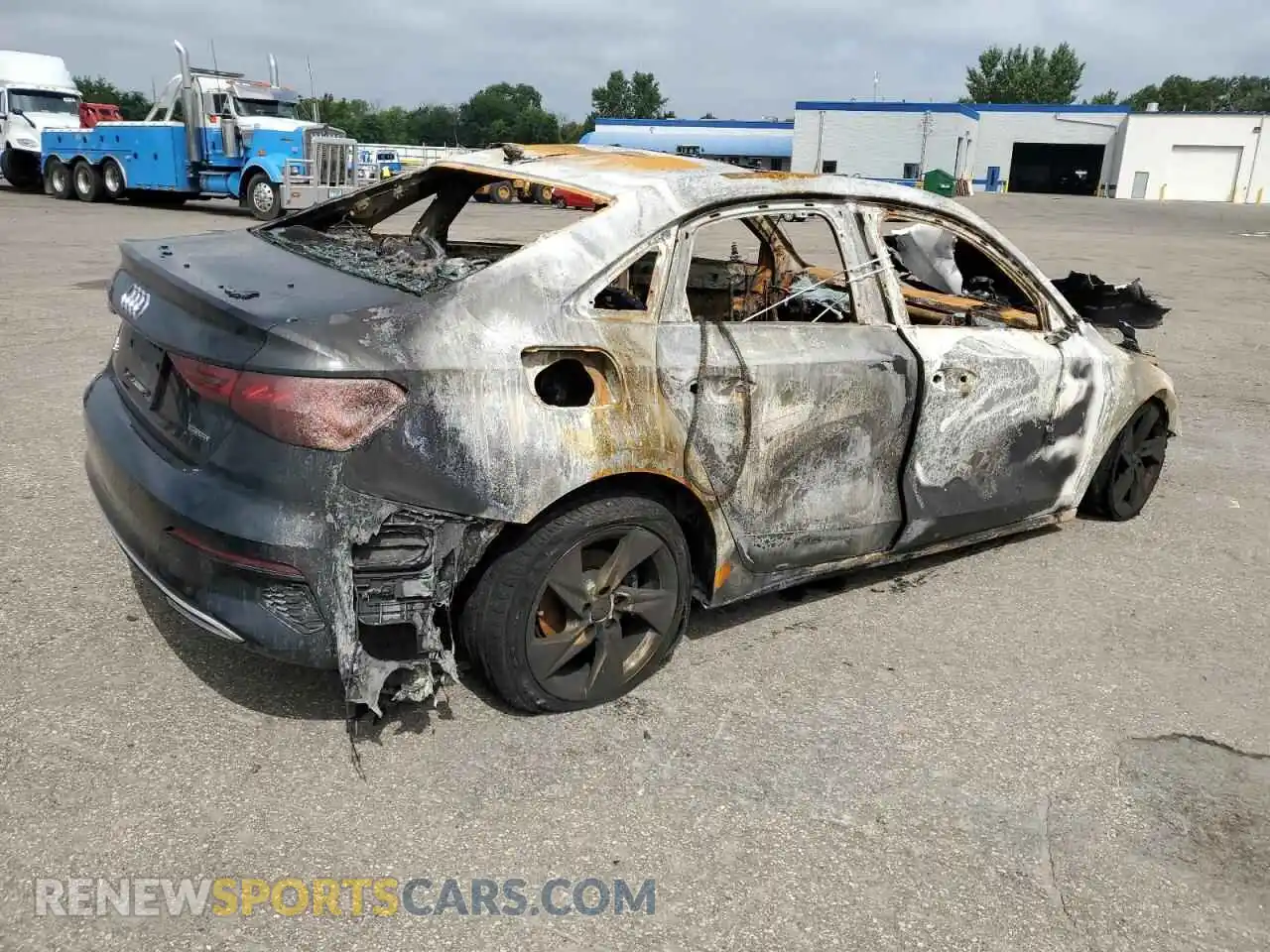 3 Photograph of a damaged car WAUHUDGY9PA044445 AUDI A3 2023