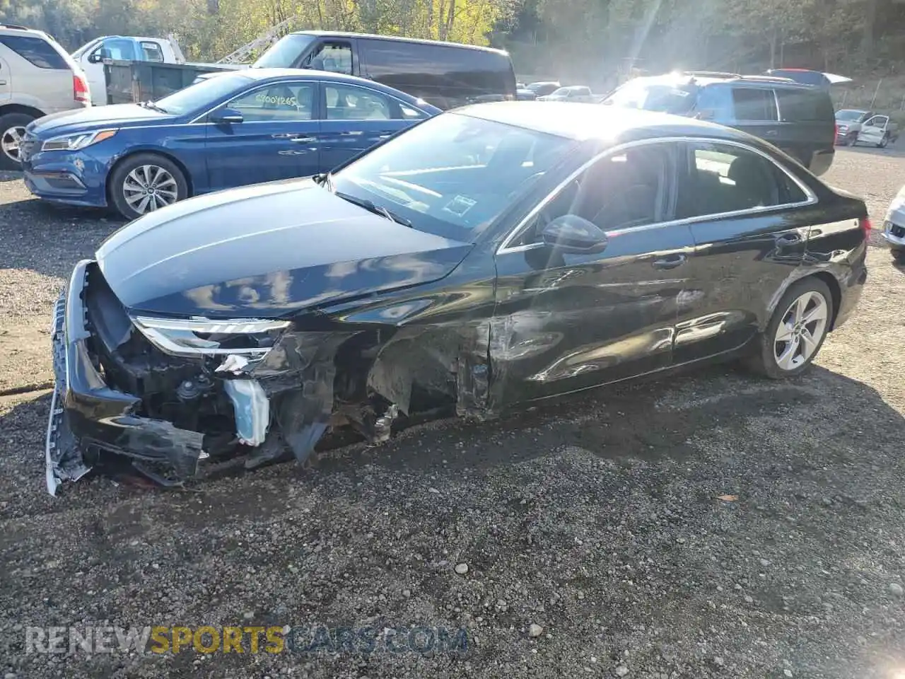 1 fotografías del automóvil dañado WAUHUDGYXPA061996 AUDI A3 2023