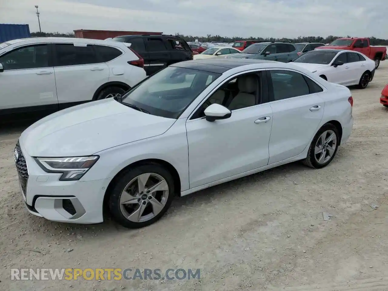 1 Photograph of a damaged car WAUHUDGYXPA068477 AUDI A3 2023