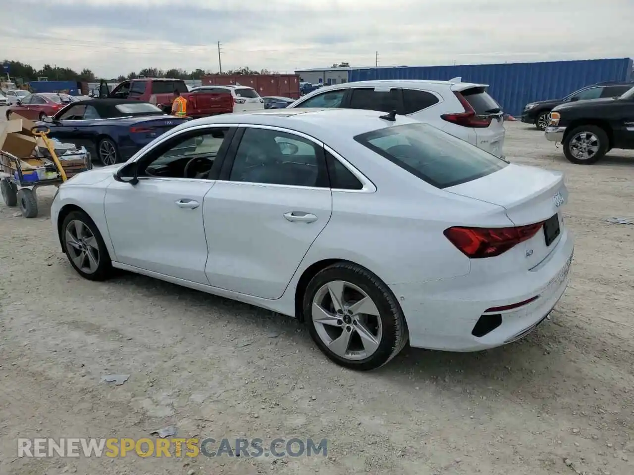 2 Photograph of a damaged car WAUHUDGYXPA068477 AUDI A3 2023