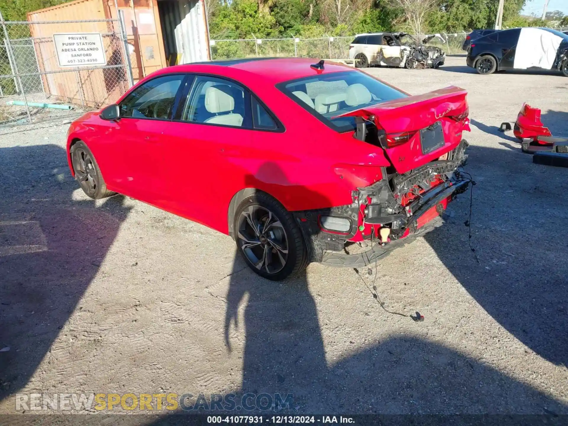 3 fotografías del automóvil dañado WAUHUDGYXPA076918 AUDI A3 2023