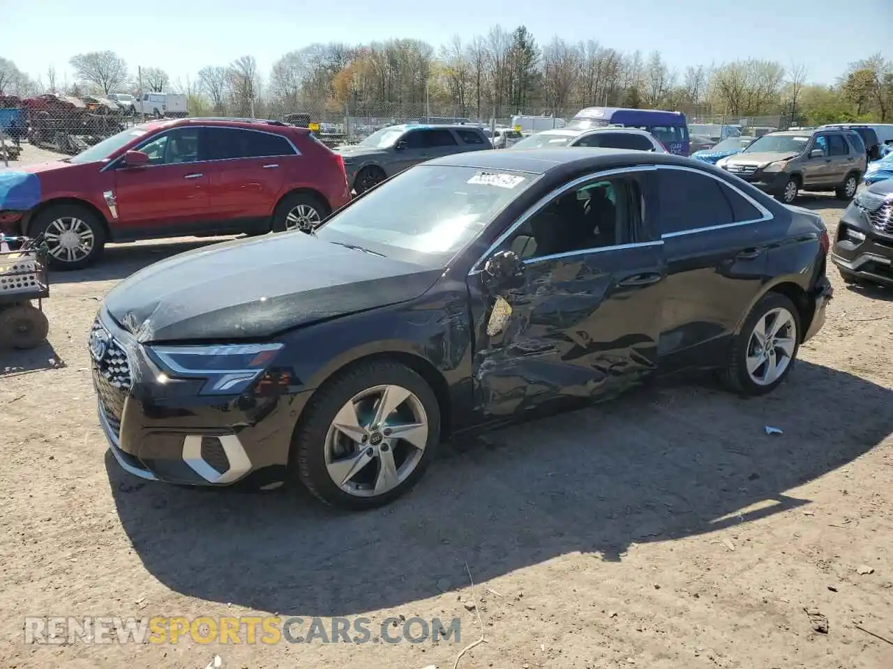 1 Photograph of a damaged car WAUHUDGYXPA082671 AUDI A3 2023