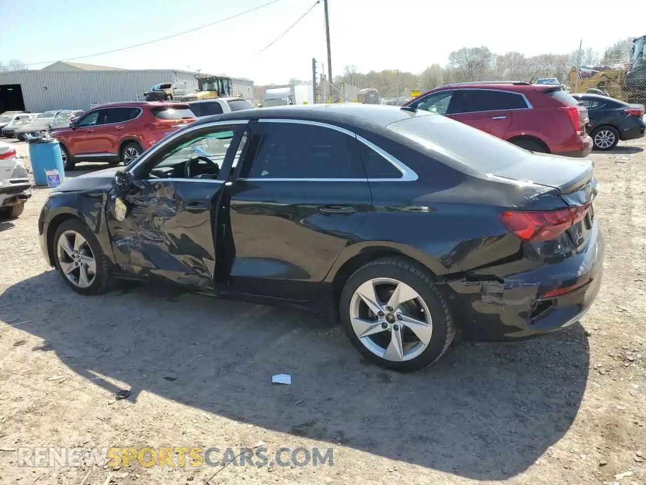 2 Photograph of a damaged car WAUHUDGYXPA082671 AUDI A3 2023