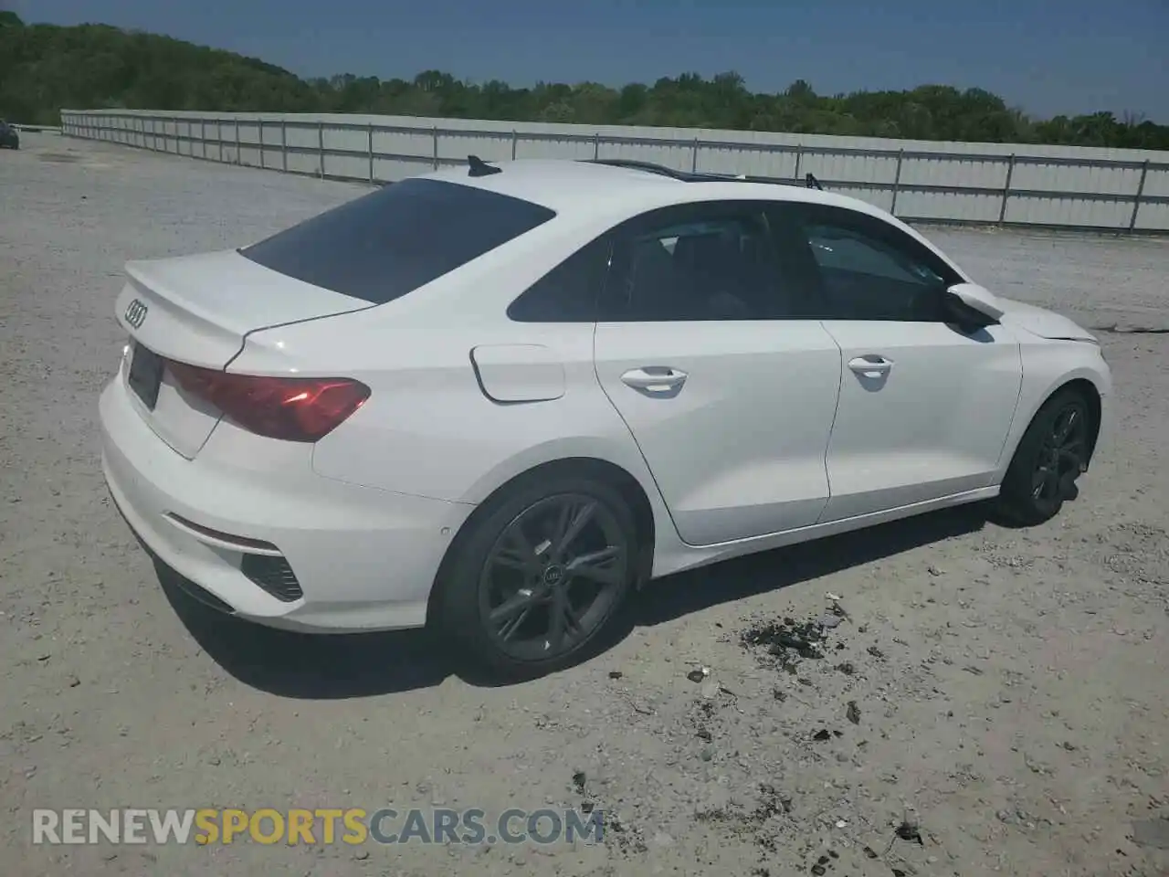 3 Photograph of a damaged car WAUAUDGY0RA033578 AUDI A3 2024