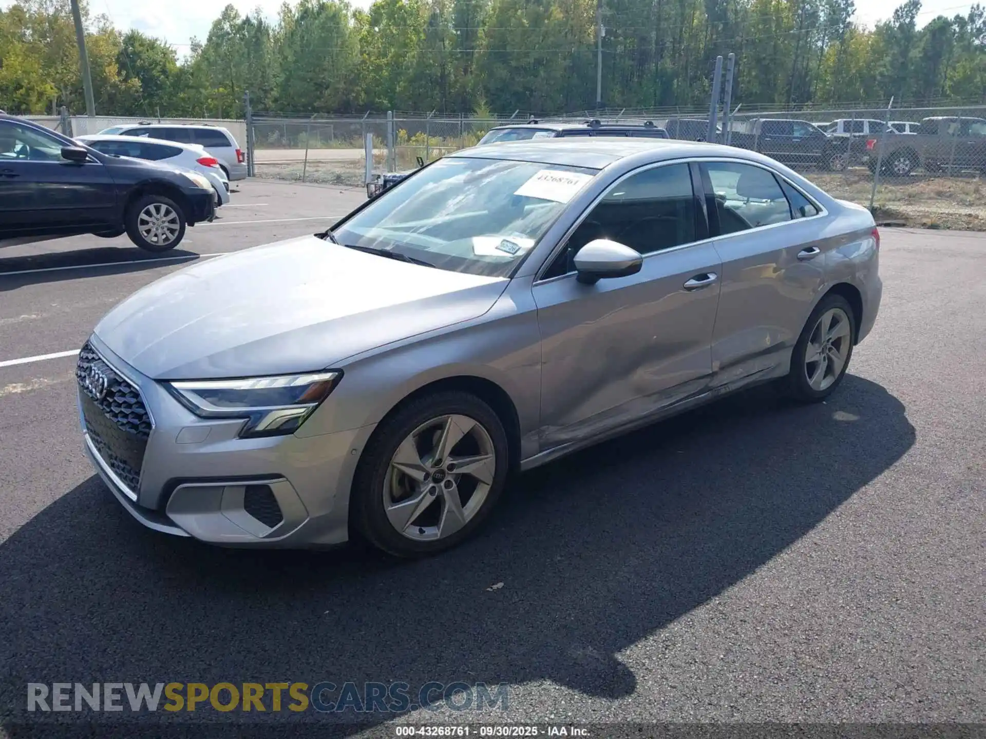 2 Photograph of a damaged car WAUAUDGY0RA080495 AUDI A3 2024