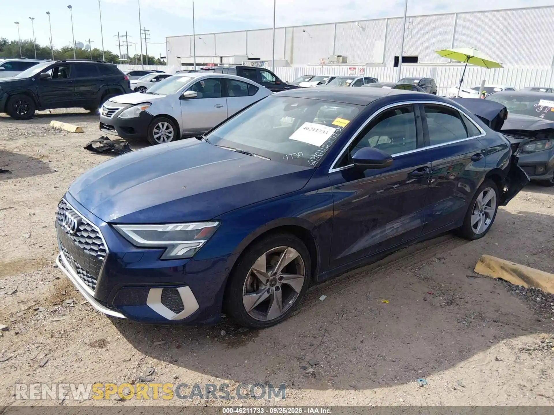 2 Фотография поврежденного автомобиля WAUAUDGY1RA024730 AUDI A3 2024