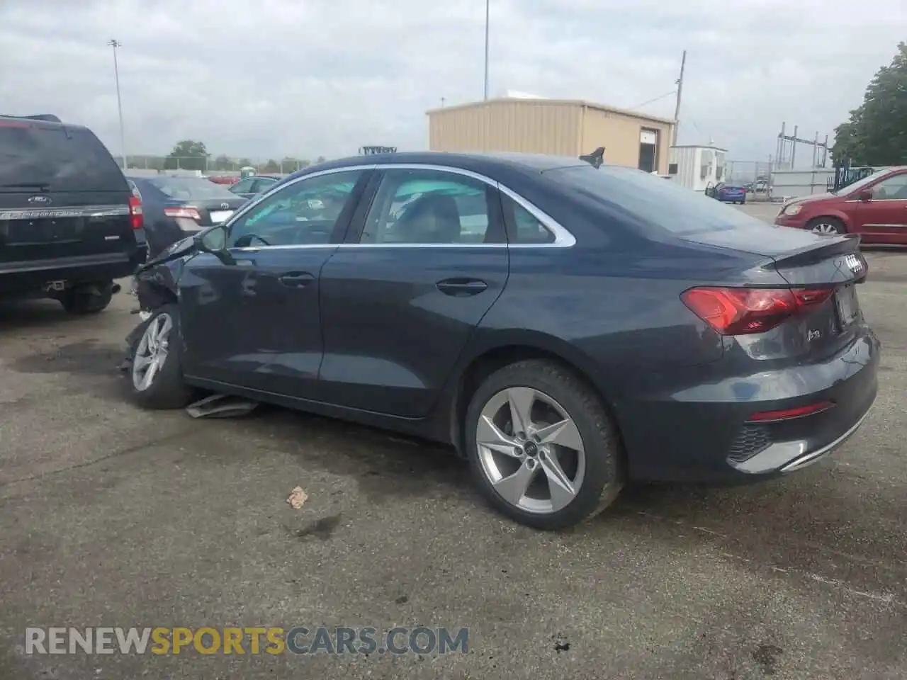 2 Photograph of a damaged car WAUAUDGY1RA101936 AUDI A3 2024