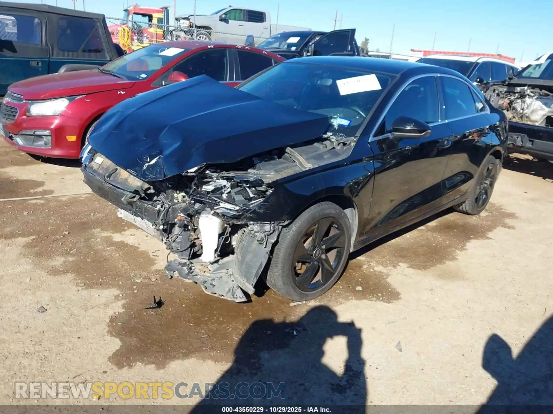 2 Photograph of a damaged car WAUAUDGY2RA073998 AUDI A3 2024