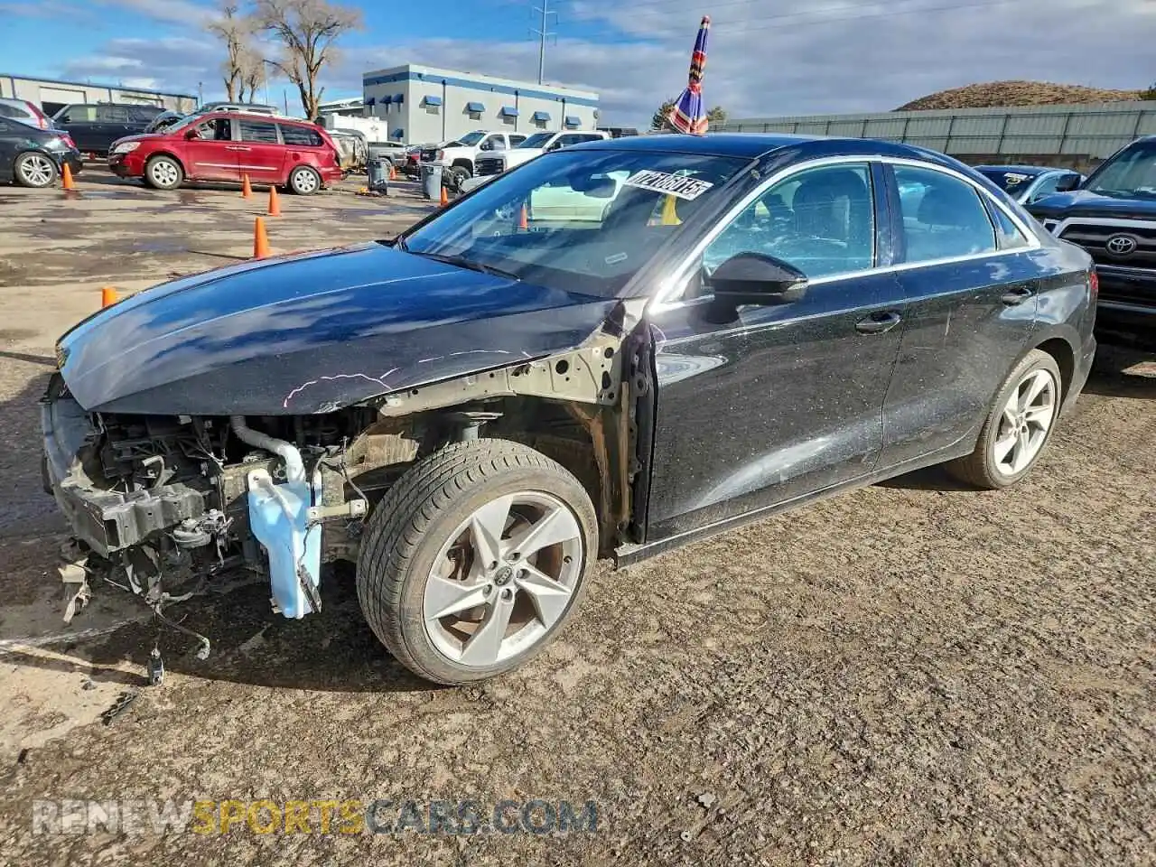 1 Photograph of a damaged car WAUAUDGY2RA101606 AUDI A3 2024