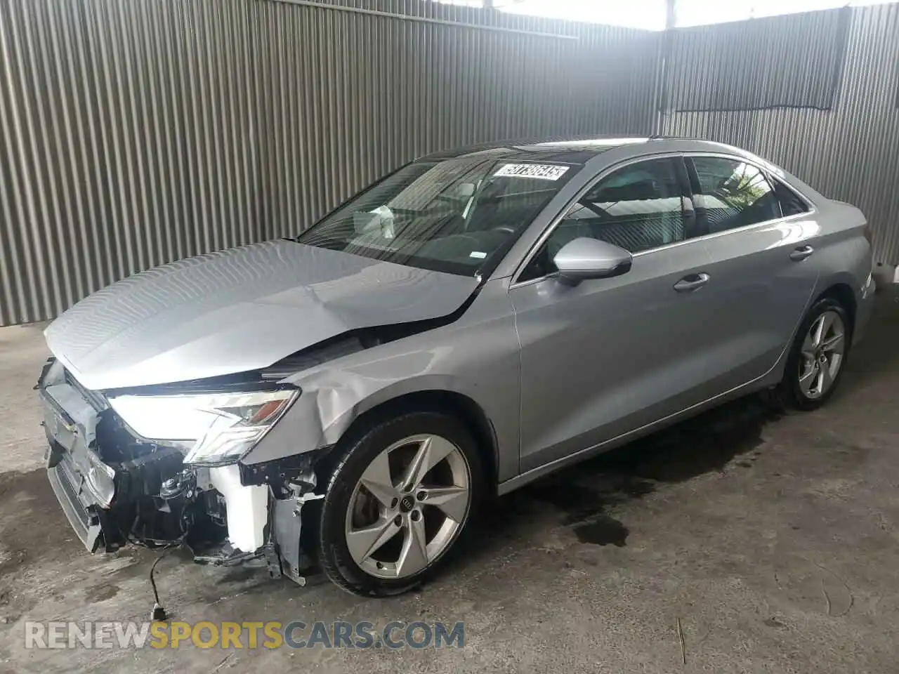1 Photograph of a damaged car WAUAUDGY2RA127557 AUDI A3 2024