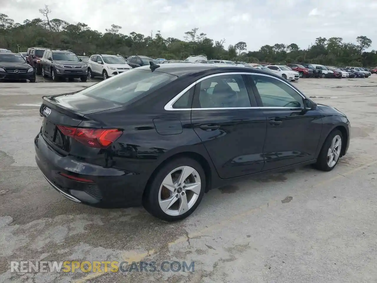 3 fotografías del automóvil dañado WAUAUDGY3RA023742 AUDI A3 2024
