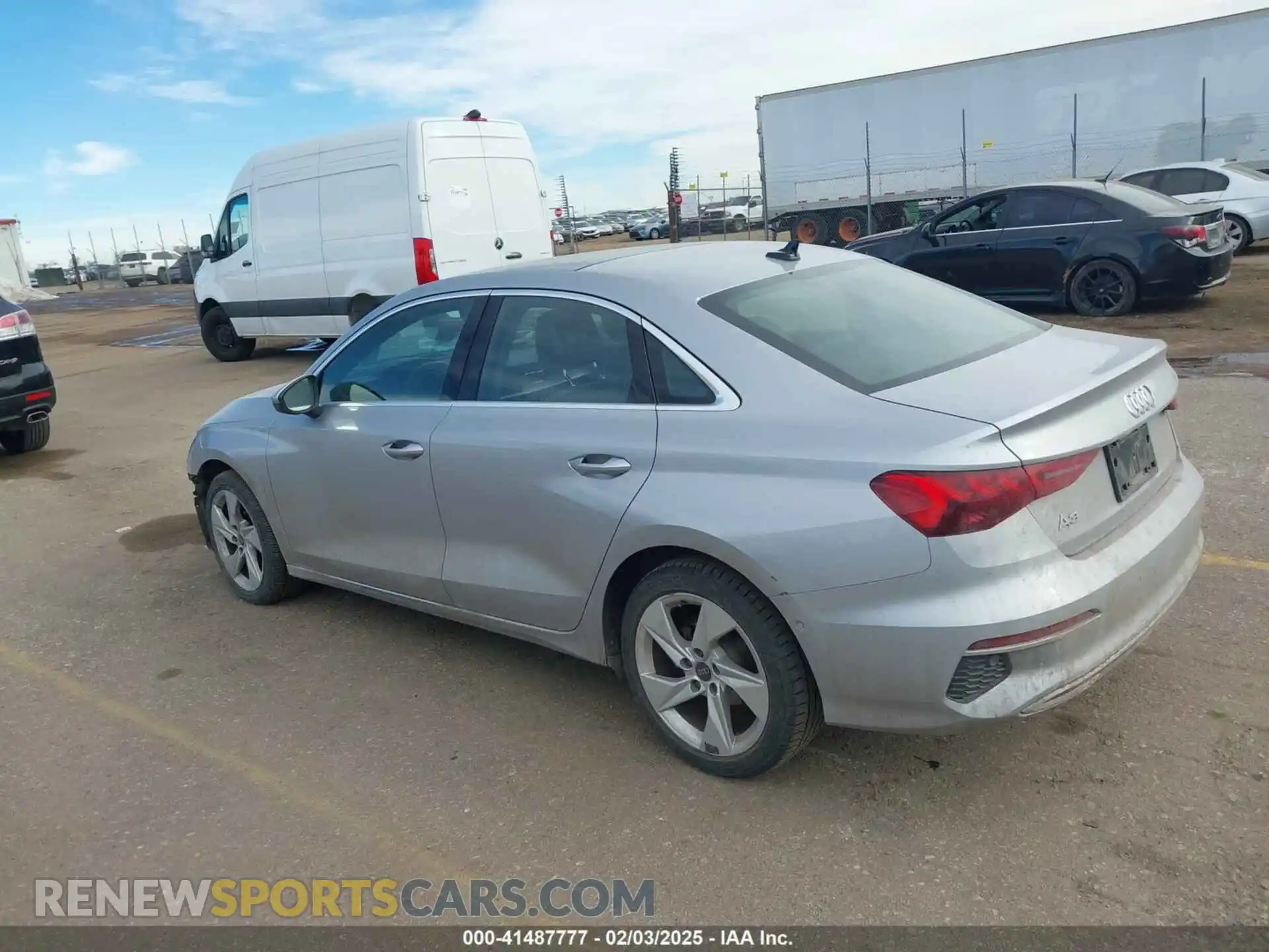 3 Photograph of a damaged car WAUAUDGY4RA082038 AUDI A3 2024