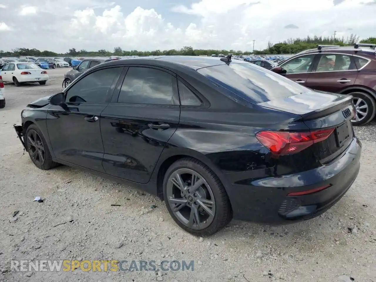 2 Photograph of a damaged car WAUAUDGY8RA076288 AUDI A3 2024