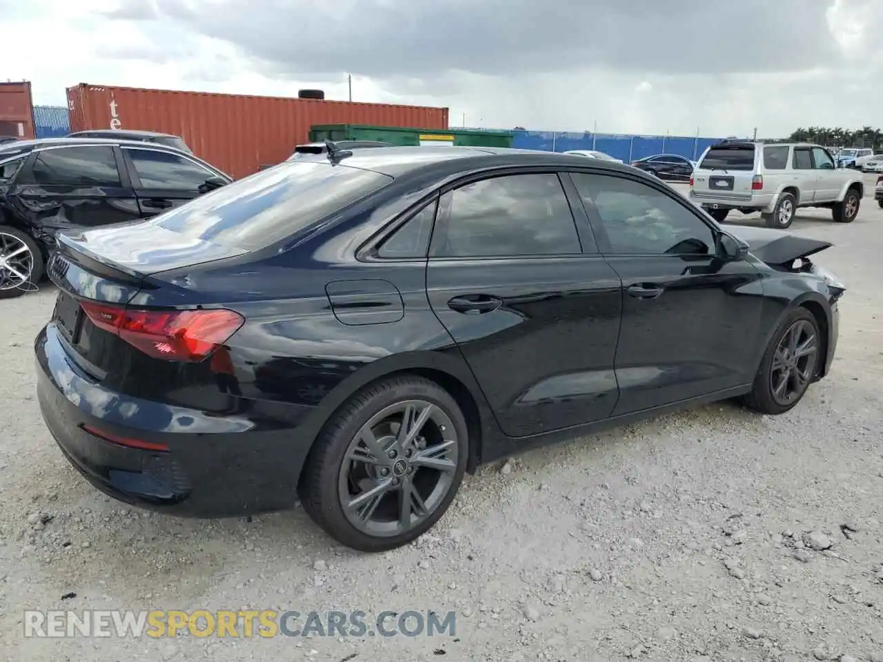 3 Photograph of a damaged car WAUAUDGY8RA076288 AUDI A3 2024