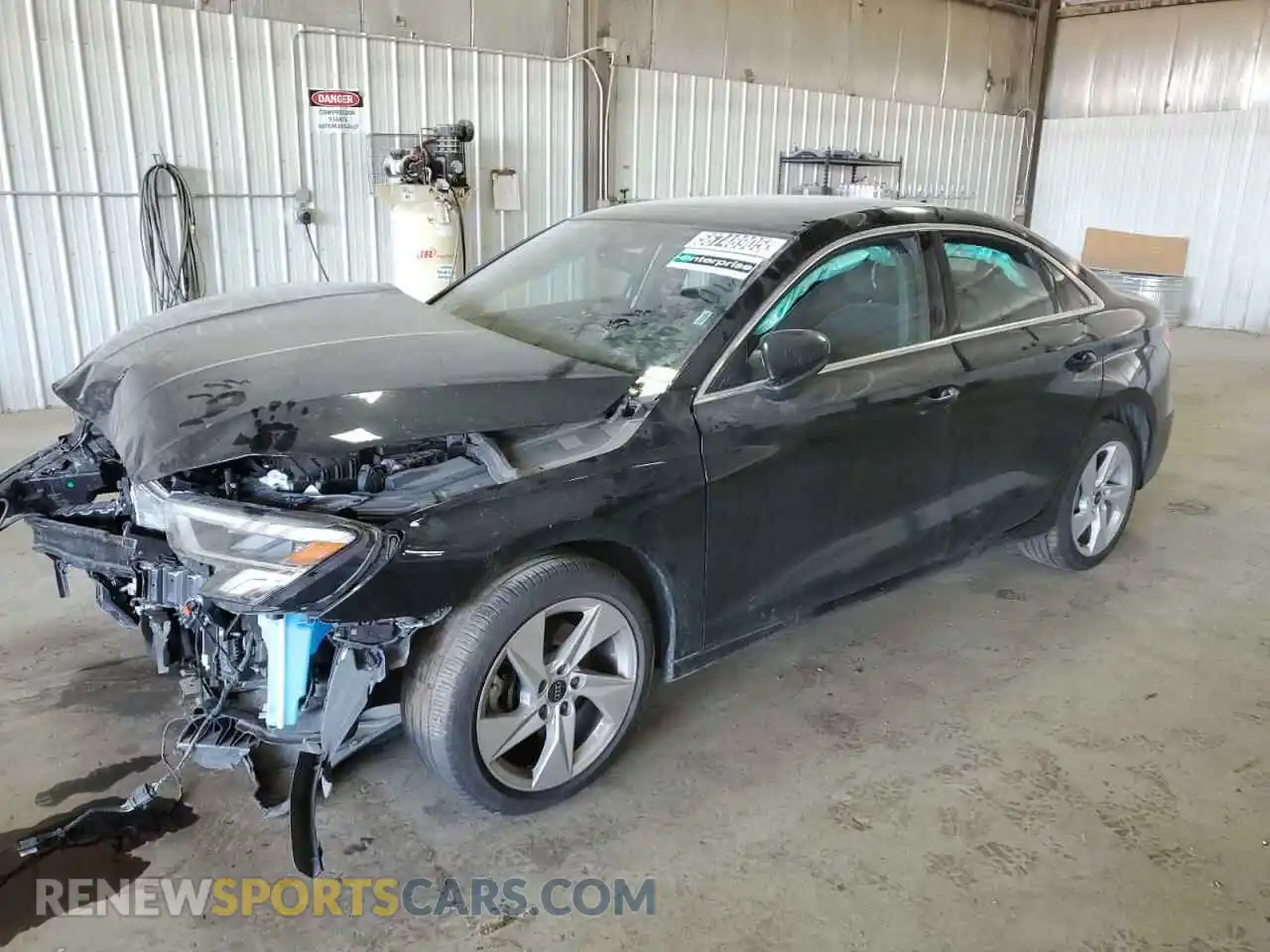 1 Photograph of a damaged car WAUAUDGY8RA080339 AUDI A3 2024