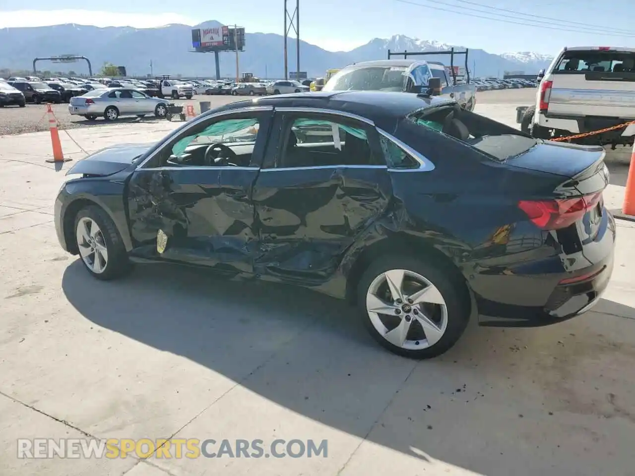 2 Photograph of a damaged car WAUAUDGY8RA084035 AUDI A3 2024