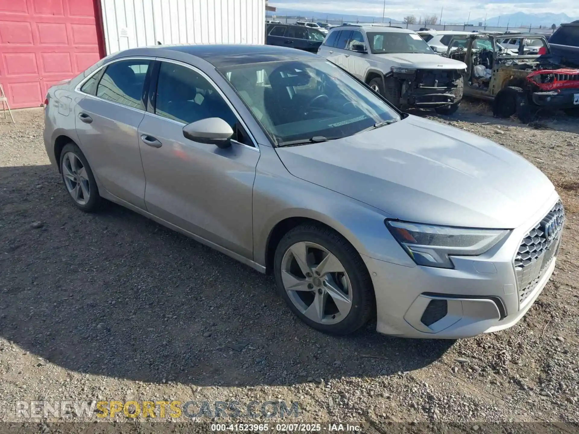 1 Photograph of a damaged car WAUAUDGY8RA099098 AUDI A3 2024