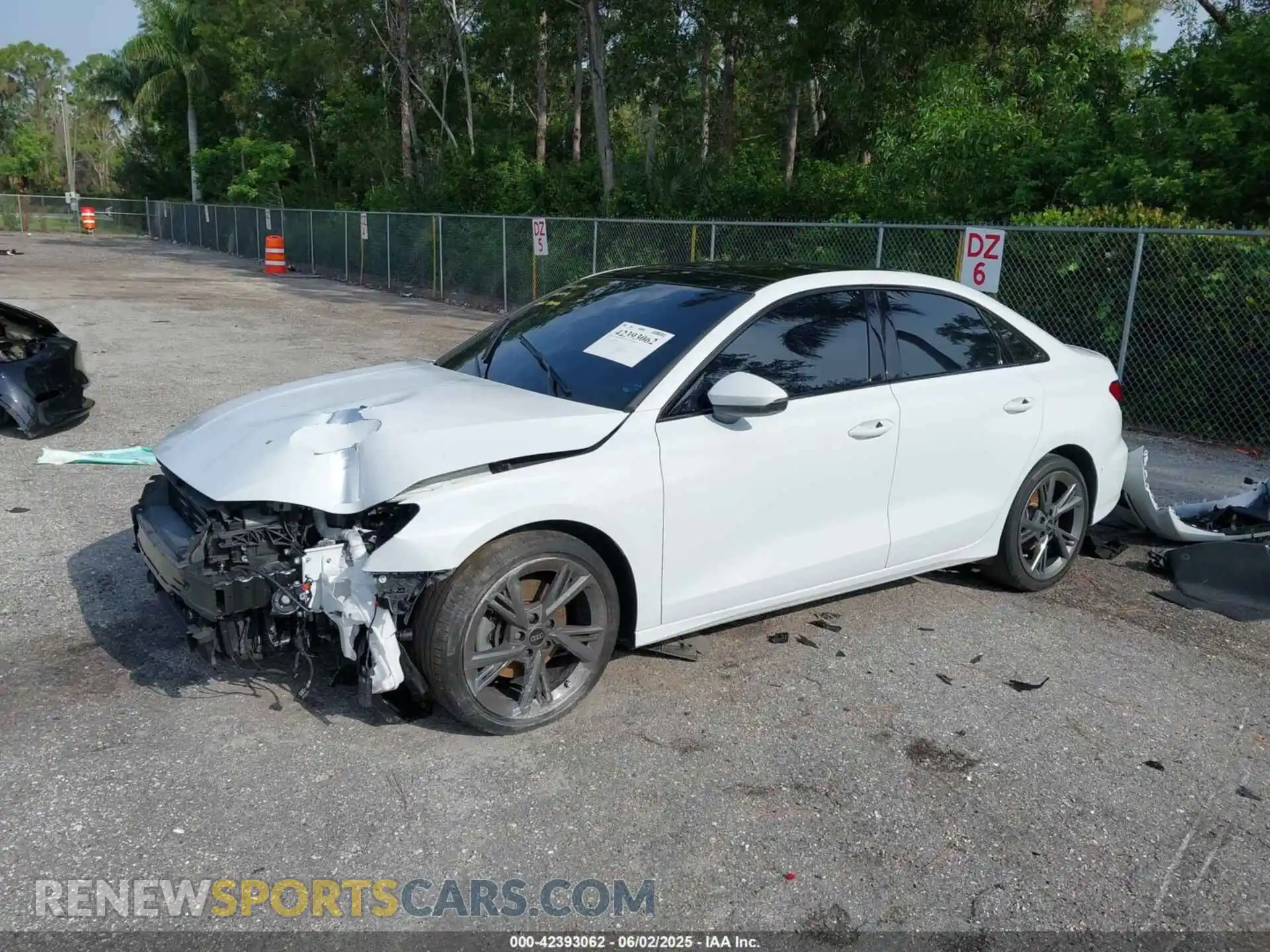 2 Photograph of a damaged car WAUAUDGY9RA002376 AUDI A3 2024