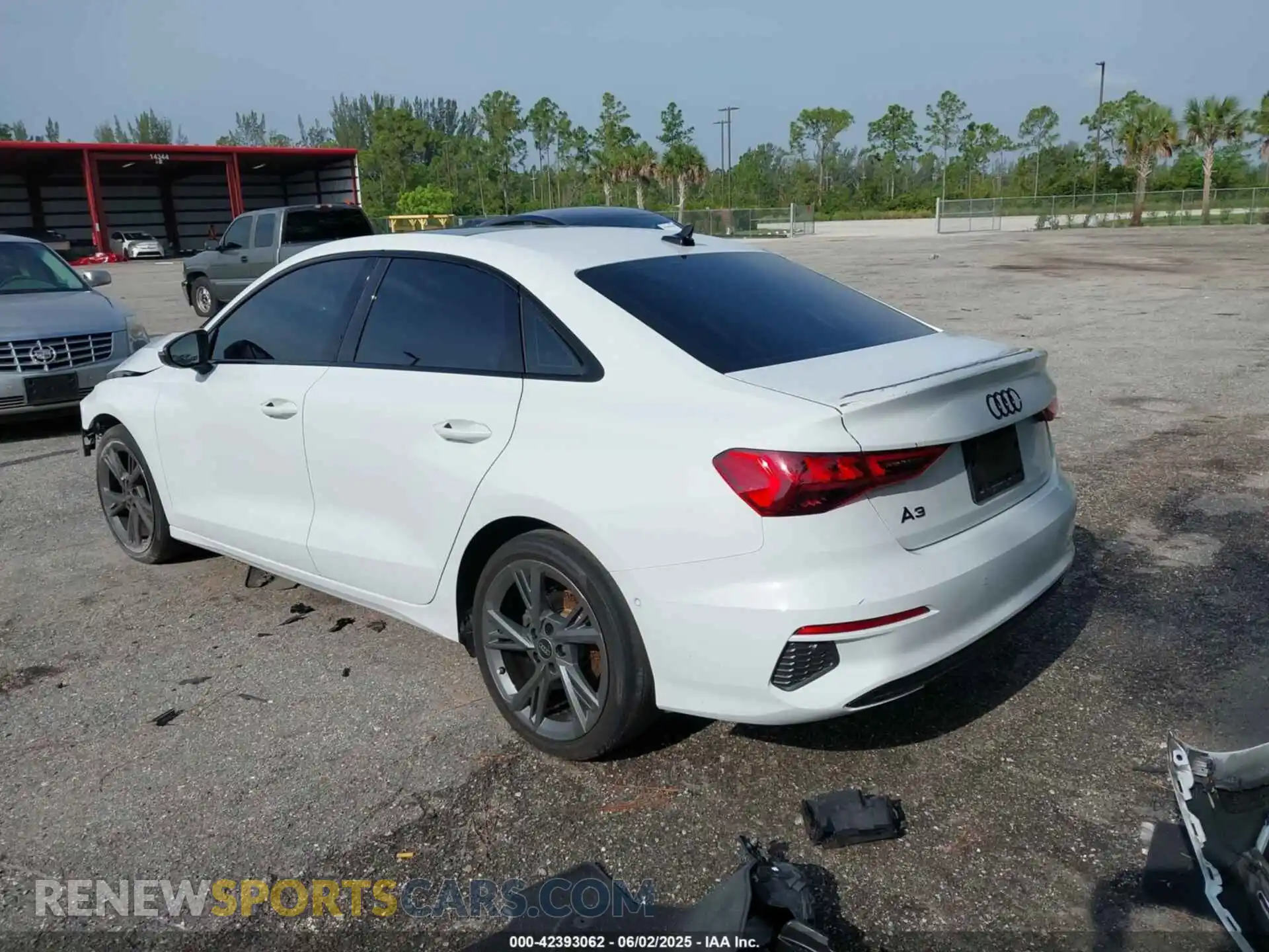 3 Photograph of a damaged car WAUAUDGY9RA002376 AUDI A3 2024