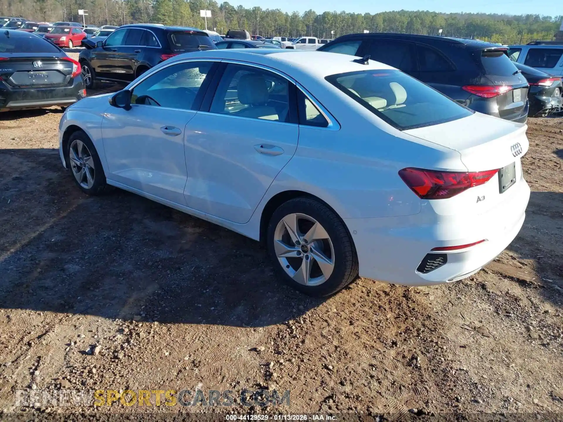 3 Photograph of a damaged car WAUAUDGY9RA118595 AUDI A3 2024