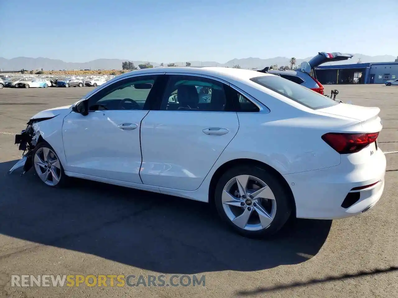 2 Photograph of a damaged car WAUAUDGYXRA054258 AUDI A3 2024