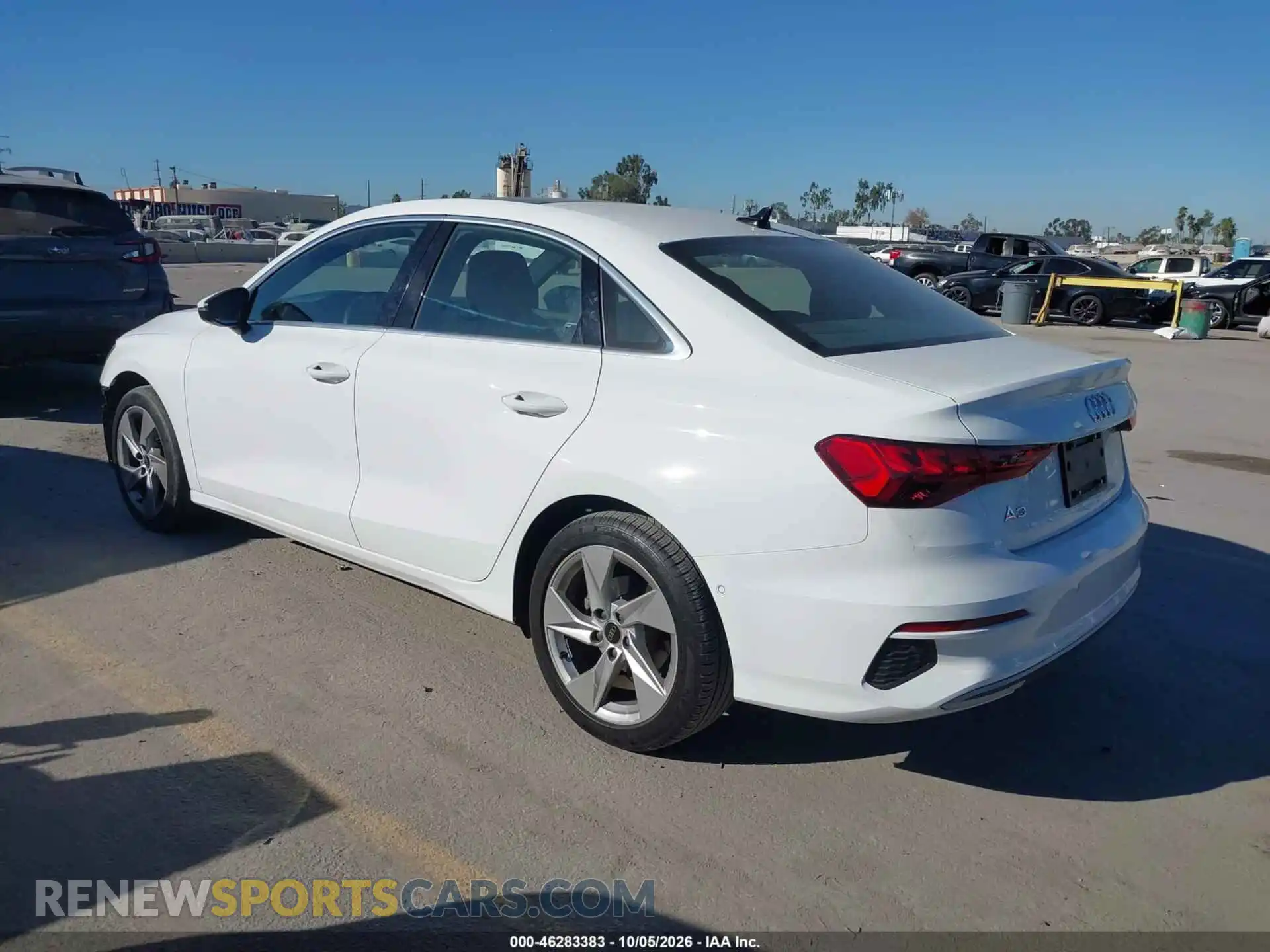 3 fotografías del automóvil dañado WAUBUDGY4RA122137 AUDI A3 2024