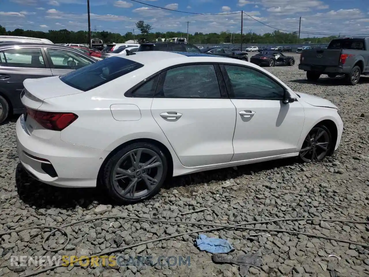 3 Photograph of a damaged car WAUGUDGY1RA086977 AUDI A3 2024