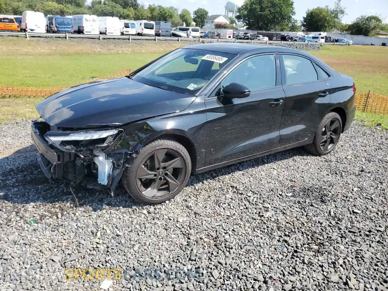 1 Photograph of a damaged car WAUGUDGY2RA121851 AUDI A3 2024
