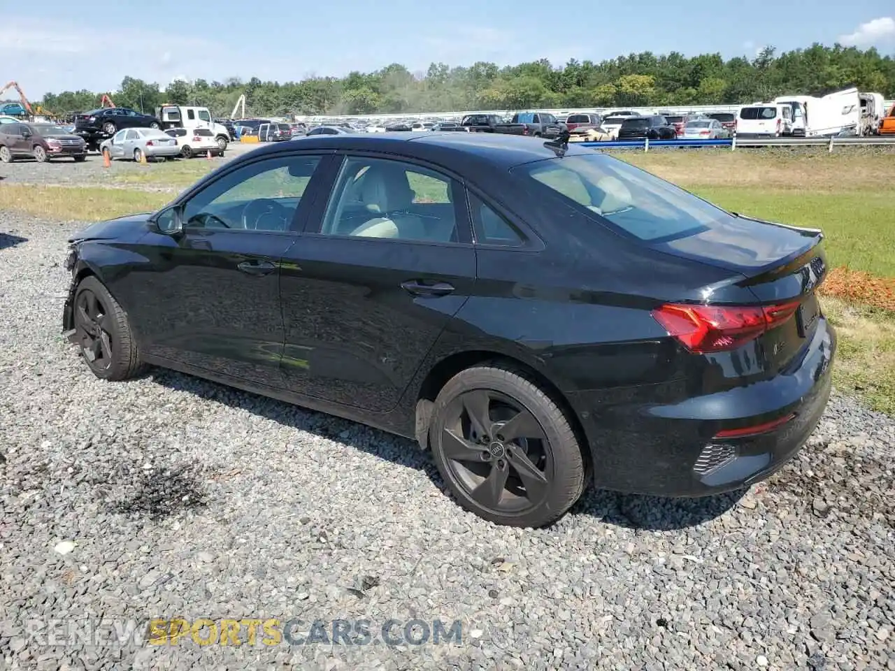 2 Photograph of a damaged car WAUGUDGY2RA121851 AUDI A3 2024