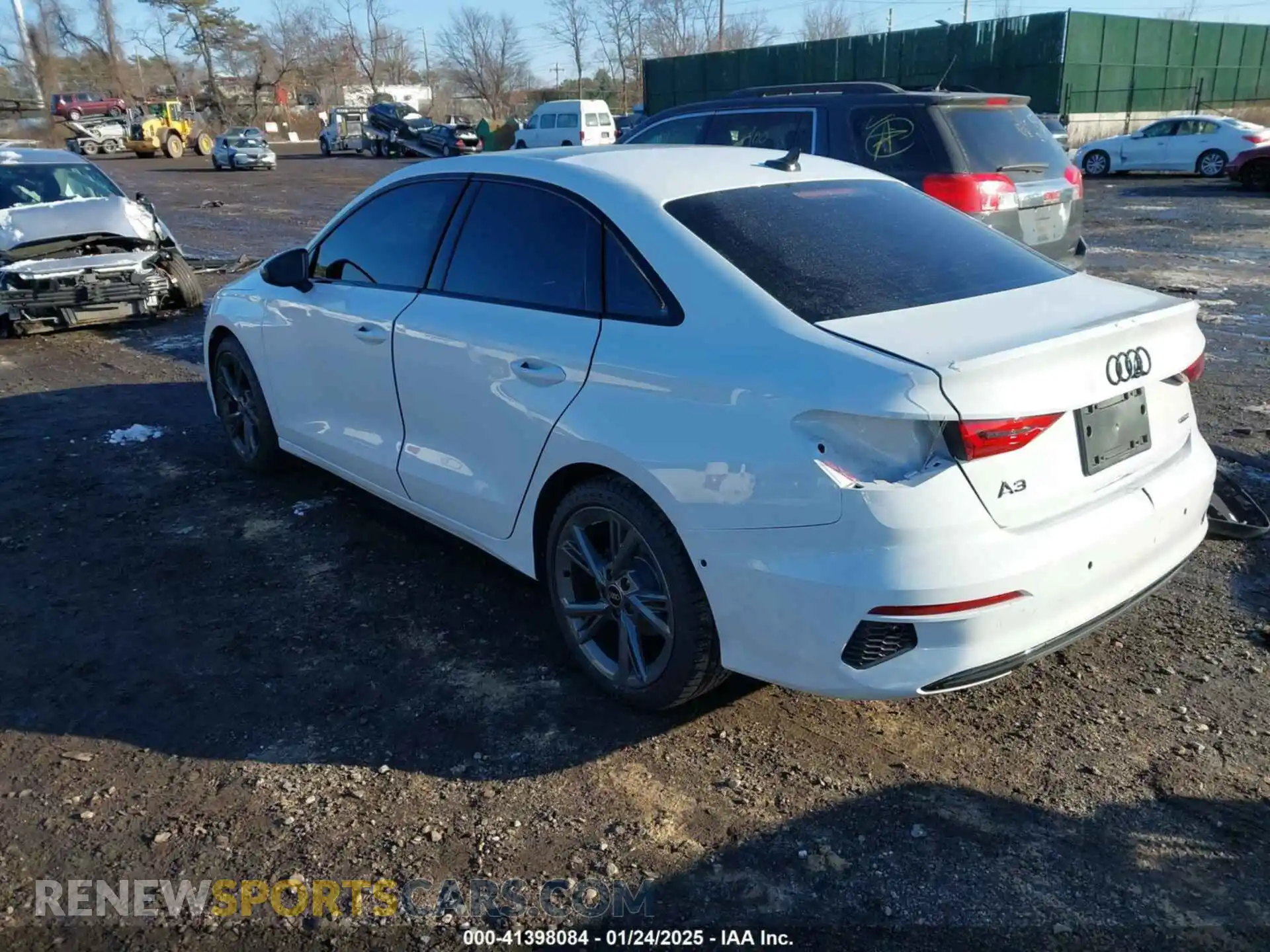 3 Photograph of a damaged car WAUGUDGY4RA138103 AUDI A3 2024