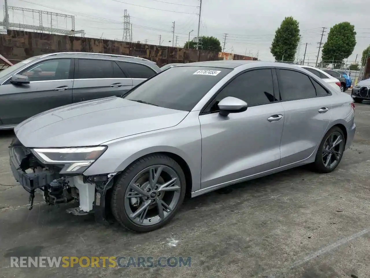 1 fotografías del automóvil dañado WAUGUDGY5RA074265 AUDI A3 2024
