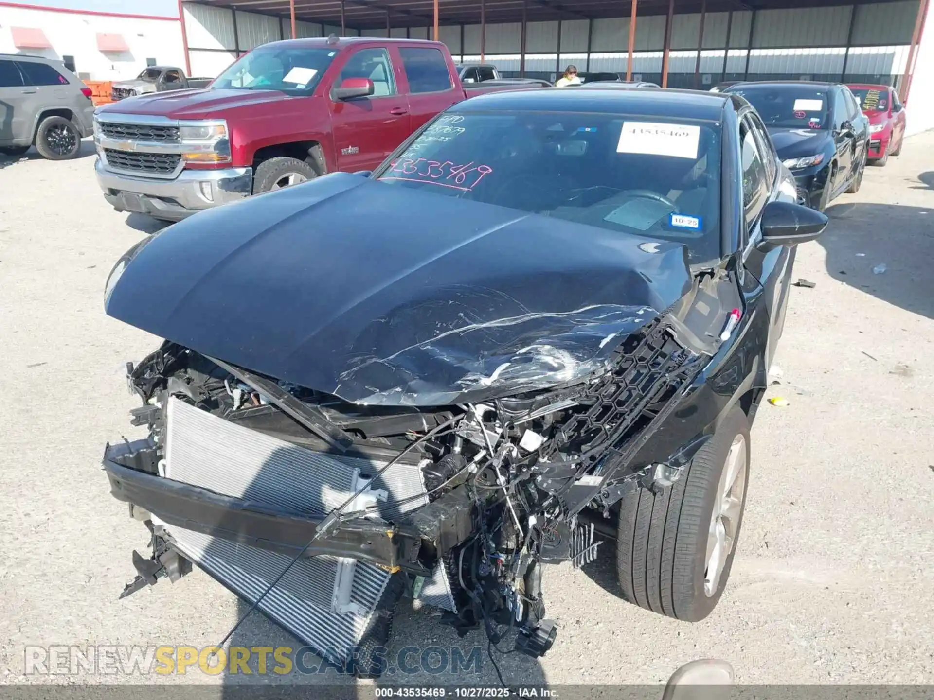 2 Photograph of a damaged car WAUGUDGY5RA088778 AUDI A3 2024