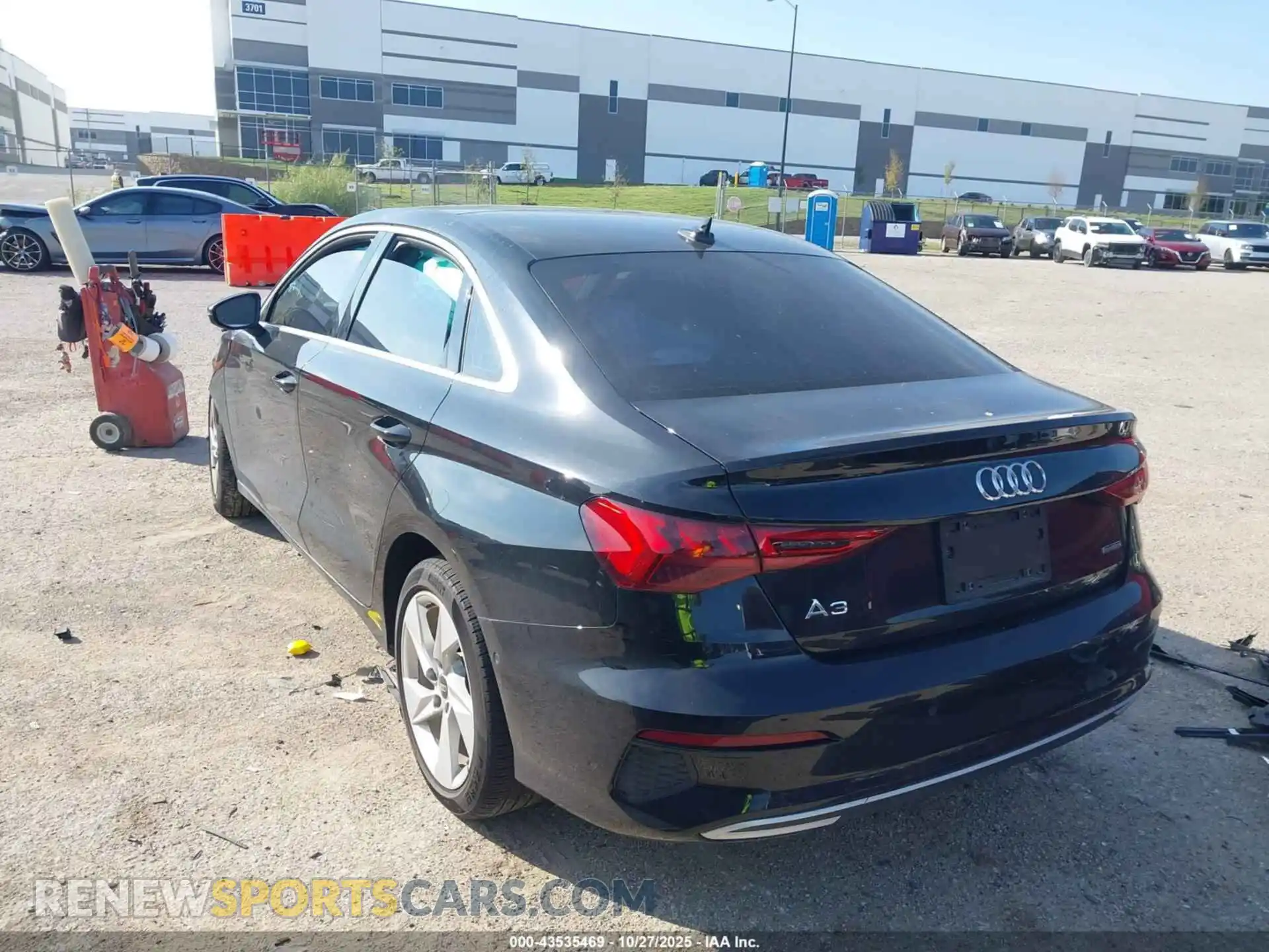 3 Photograph of a damaged car WAUGUDGY5RA088778 AUDI A3 2024